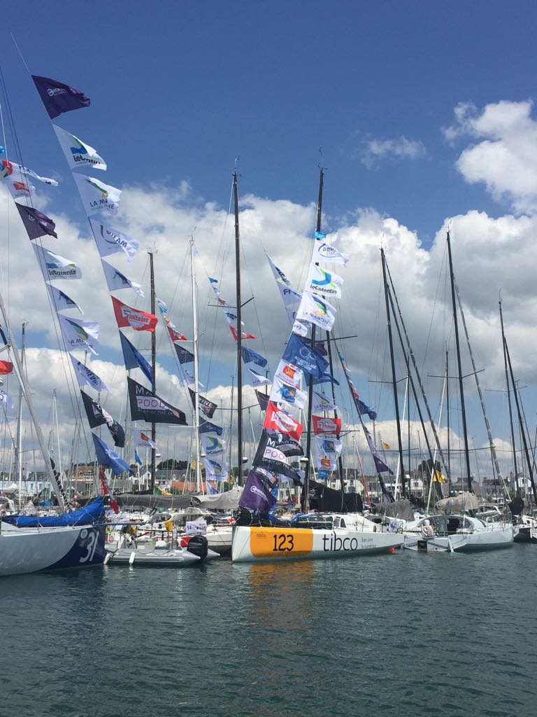 tibcoRDR's tweet photo. @Drheamcup : Première course pour le #class40 Tibco - Bien vivre le numérique sous ses nouvelles couleurs. Rendez-vous à @latrinitesurmer pour le découvrir. https://t.co/P9LAVP5JAt @Tibco1 @routedurhum #RDR https://t.co/WVEUONaE7T