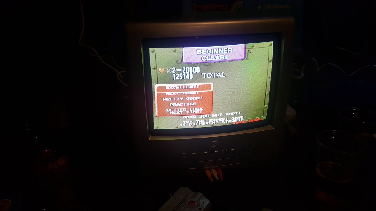 AWilson037's tweet photo. What do you think @RetEvents, this a good Point Blank high score? 125,140? #retrogames #retrogamesnight #leeds https://t.co/7f53ILX4Zp