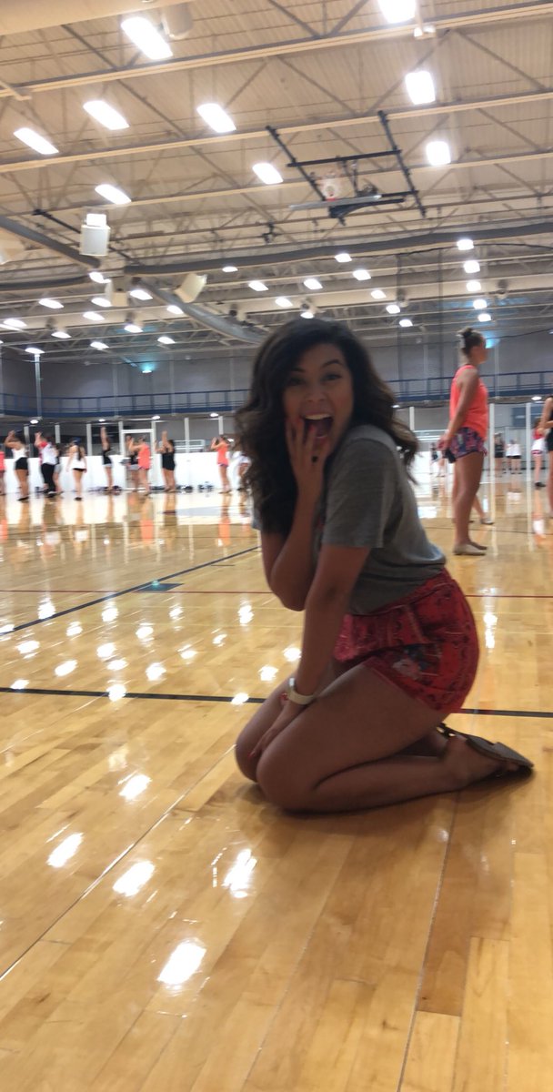 NDAKate's tweet image. Surprise!!! Visiting camp today at KU to see some of my favorite people!