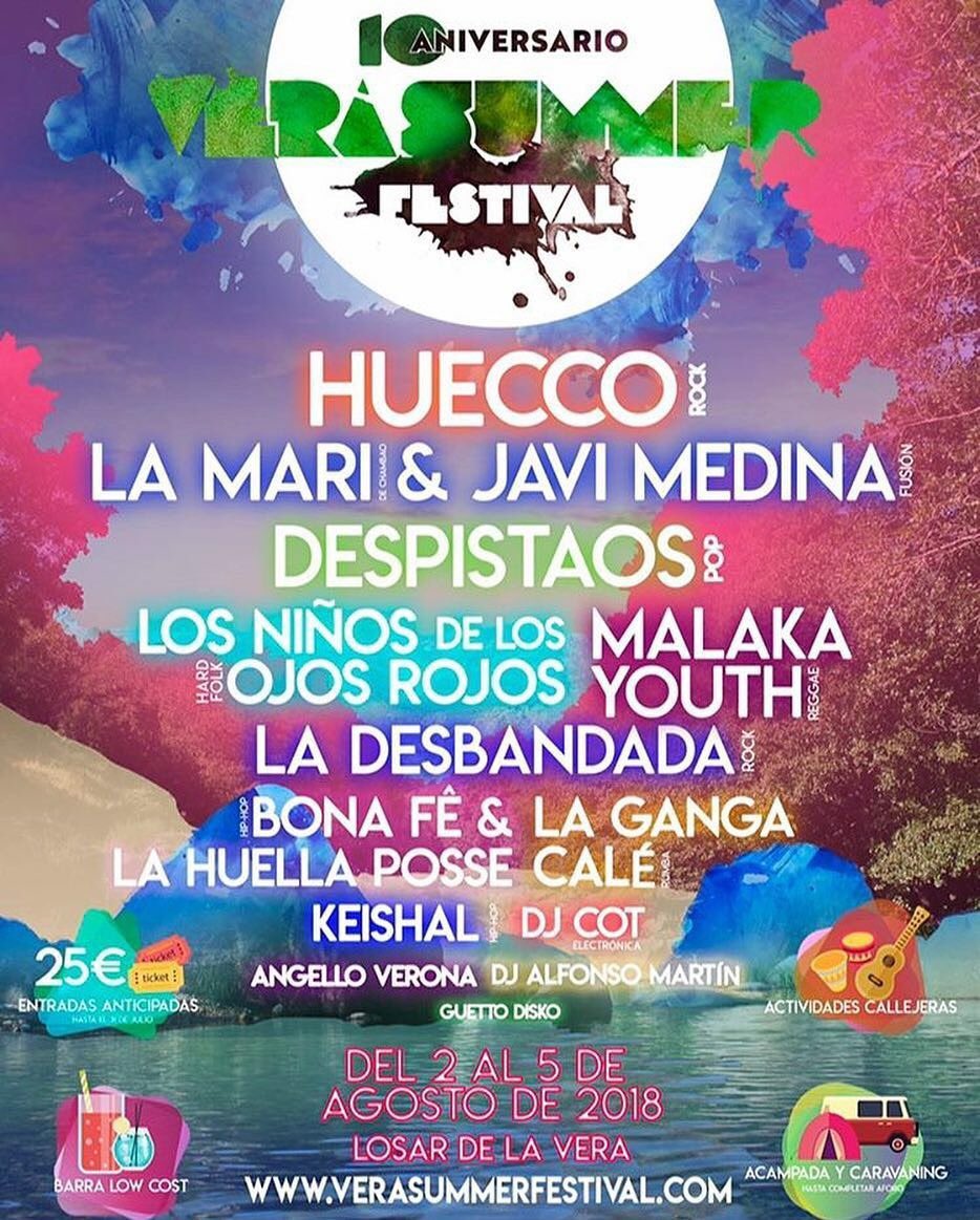 LosNor's tweet photo. Un festival en un marco incomparable.... @verasummerfestival Te vienes? Deseando estamos! Venga enseguía! #QuetefolkenTour #verasummer #Hardfolk @hueccounicco @javimedinaoficial @despistaos @malakayouth @ladesbandada @lagangacale #keishal 🤟🤟🔥🔥🔥🔥🔥🔥🕺🏽 https://t.co/OQoyB6A243