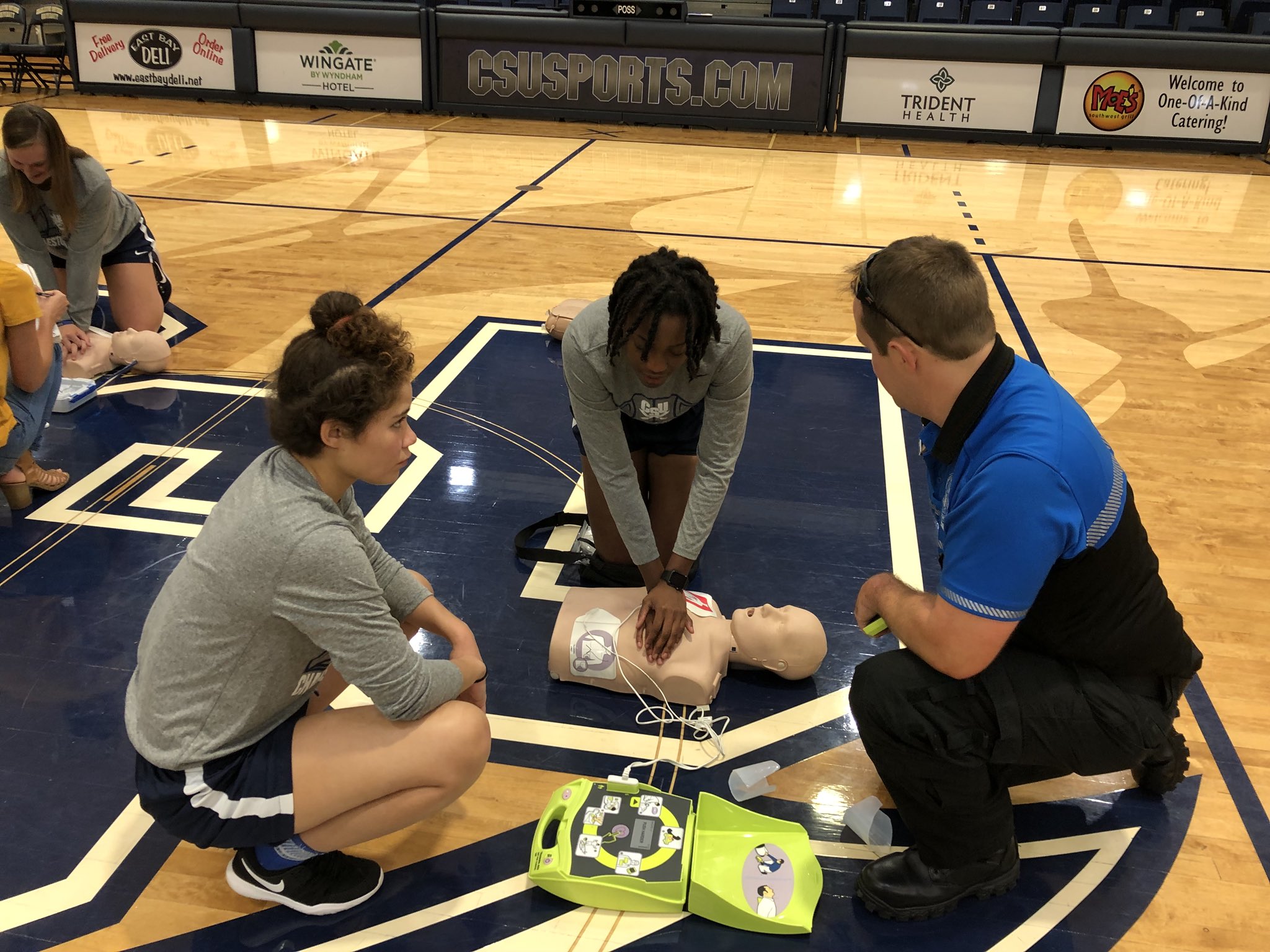 CSU Women’s Basketball on Twitter "Today we learnt the Hands Only CPR