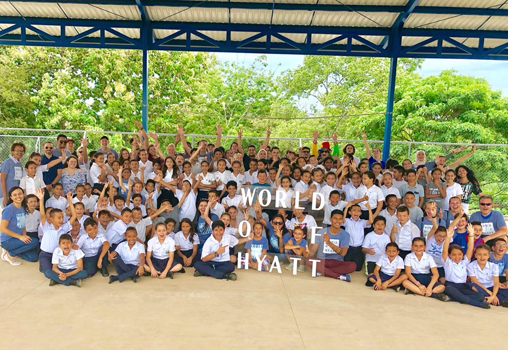 HeatherHDevitt's tweet photo. Very proud of my Hyatt Family and Andaz Papagayo for letting us join them give back to their community. Made friends for life. #inahyattworld #worldofunderstanding #CostaRica @AndazPapagayo @DevittPaul https://t.co/TGdlsrnHy9