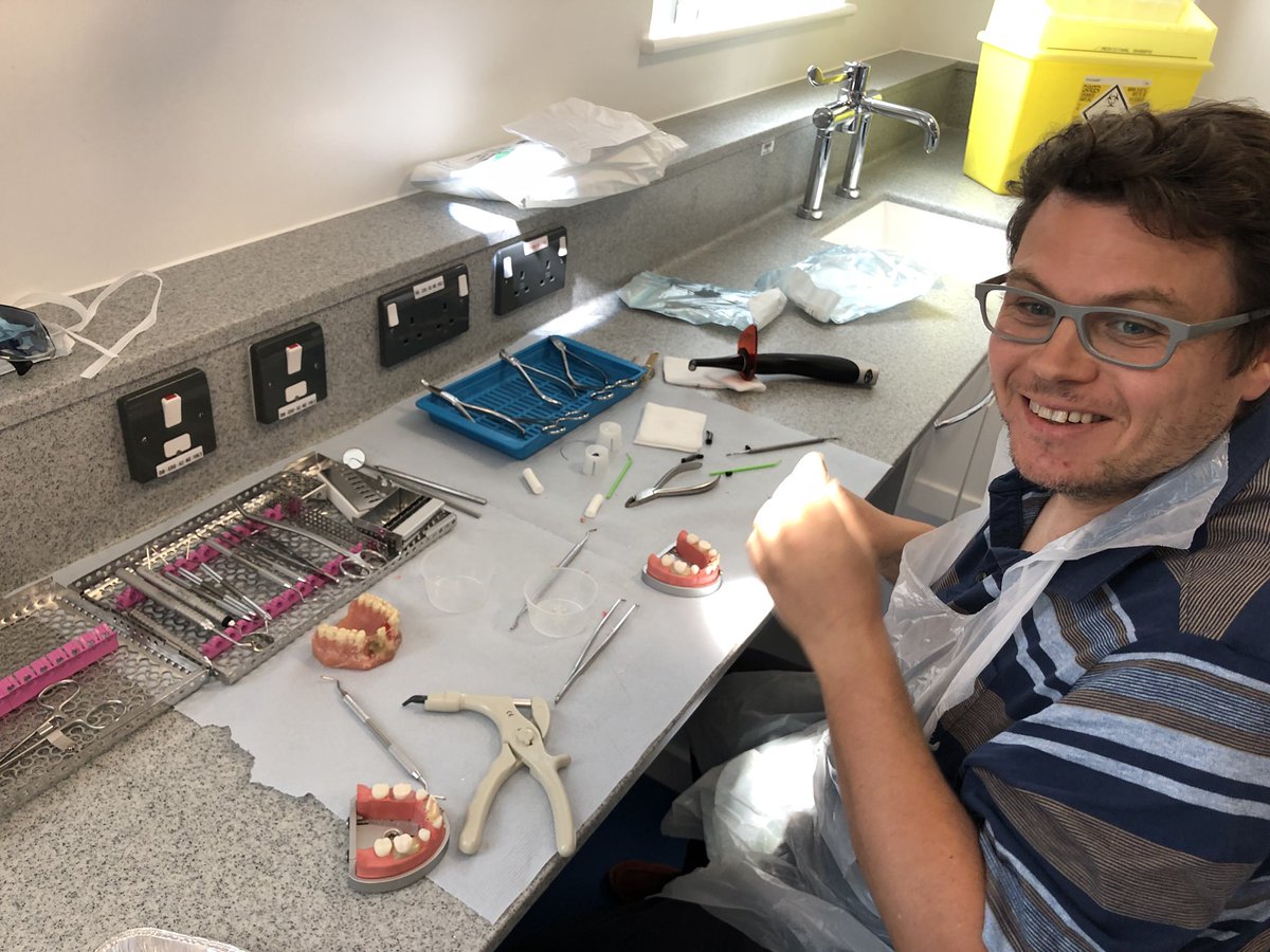 rootcanaluk's tweet photo. Fantastic and enjoyable two days teaching #endodontics #dentaltauma #splinting #avulsion #luxations #savethetooth with a great group. https://t.co/mVIGCFE0r1