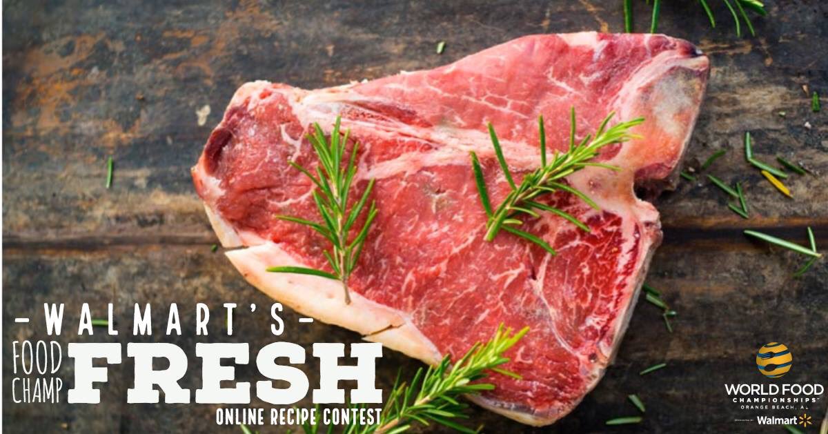 WorldFoodChamp's tweet photo. The @Walmart Food Champ Fresh recipe contest is NOW OPEN!
So head on over to your nearest Walmart, grab your favorite Marketside brand, fresh produce or quality meat, and create some culinary magic!
Submit your #FoodChampFresh recipe today at https://t.co/ptAY56TaFm! https://t.co/vlgn18MRJ0