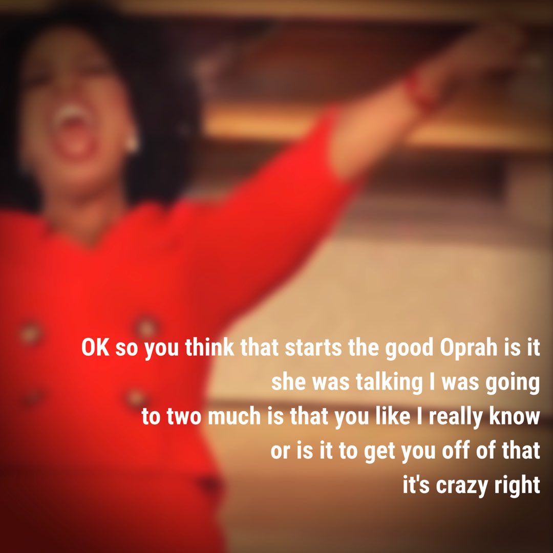 heathdragulescu's tweet photo. It is crazy!
Joke was not about @oprah but now I want to do a bit about Oprah.
#voicetotext #fail #voicetotextfail #standupcomedian #comedy #comedians #femalecomedian https://t.co/5dbrVg3s5T