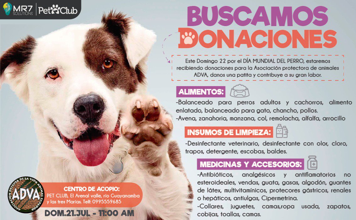 mindspaec's tweet photo. Festeja a tu mejor amigo y ayuda a otros canes en situación catastrófica con tu donación este #DiaMundiaDelPerro ven con tu donación este domingo a #PetClub y participa en el sorteo de premios. #DogDays #adoptanocompres https://t.co/MA8DxSkAG4
