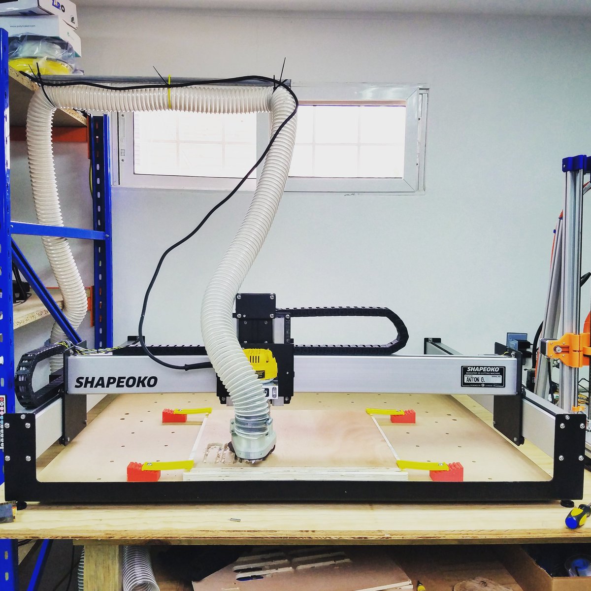 ThinkMaking's tweet photo. 💡🛠 #CNC machining on the #Shapeoko3XXL from @carbide3d is awesome!!!
-
🔧🔩El fresado CNC con la #Shapeoko3 de #carbide3d es increíble!!!
-
#ThinkMaking #Maker #CMCMachining #Machining #Dewalt #Router #XXL #MakersMovement #Workshop https://t.co/Yo6pYsnQoV