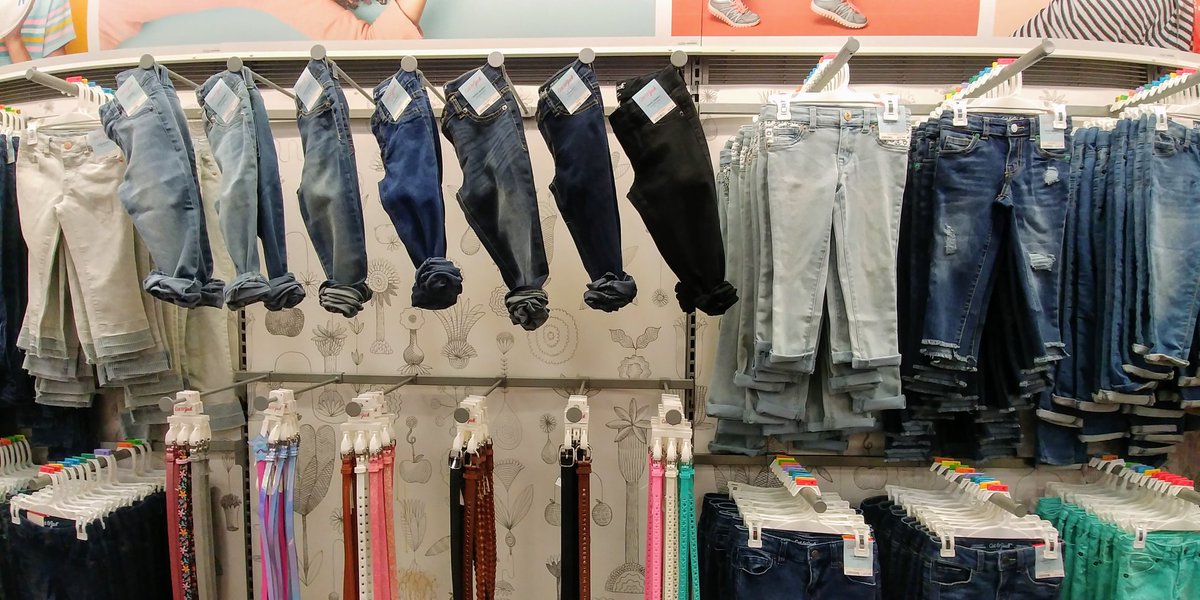 What kind of pants does Mario wear? 
.
.
.
Denim, denim, denim!!!
Target has all the styles for back to school! 👖