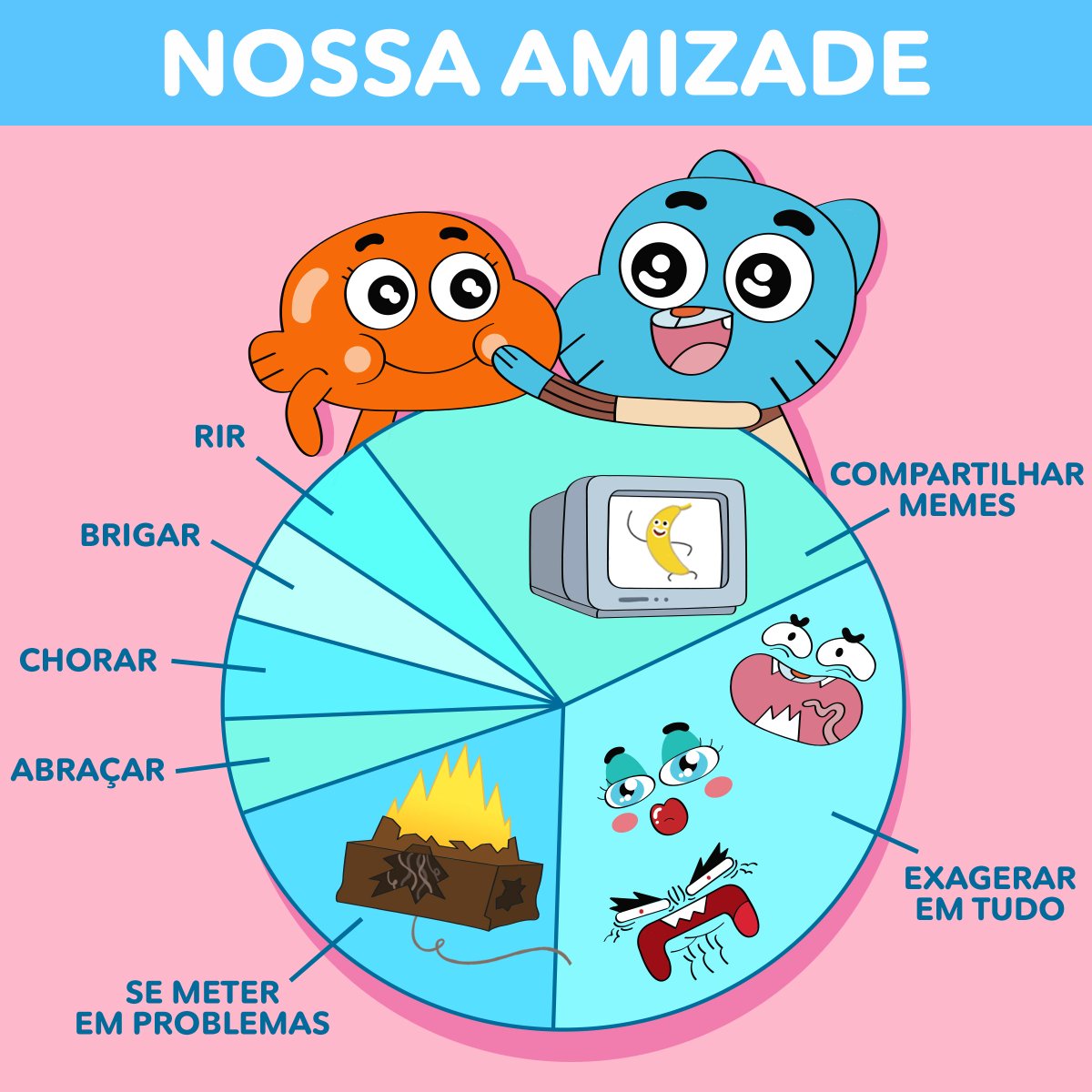 Cartoon Network Brasil - Uhuuuuu! Marque aquele amigo que sempre