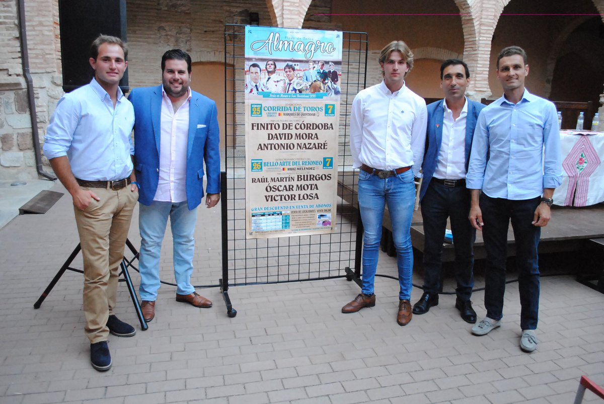 Presentada la Feria de Almagro. Dos festejos, uno de rejones y Finito vuelve después de 10 años a esta temporada localidad manchega