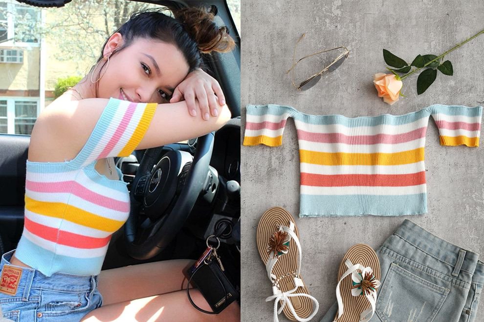 zaful Rainbow Crush🌈🌈
Search: Off Shoulder Striped Crop Knitted Top✨
#zafulgirl <a href="/valennn_tinaaa/">Fatima Figueroa</a> 😍
Shop Link: bit.ly/2uDf4K5