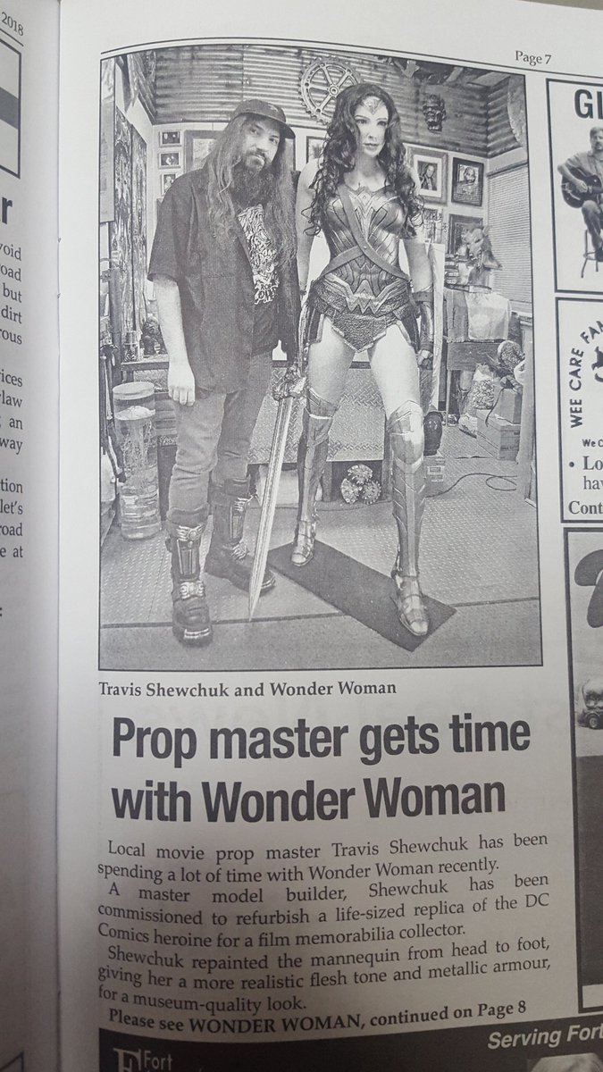 RavenousEFX's tweet photo. Thanks to Dave and Sturgeon Creek Post for the article onTravis Shewchuk/ Ravenous EFX #Ravenousefx #travisshewchuk

https://t.co/0t85muEQo6 https://t.co/kpitooufeQ