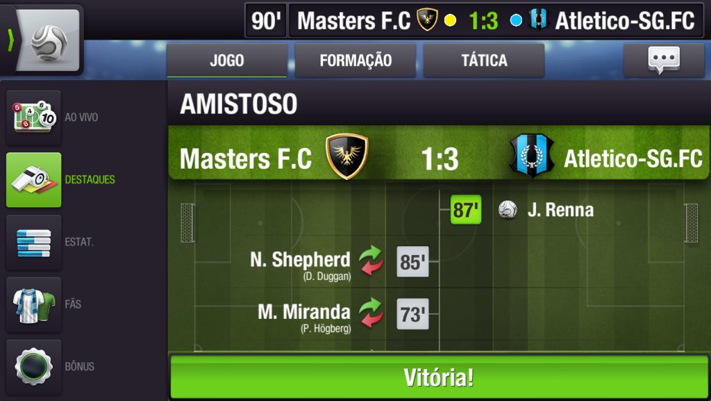 atleticosgfc's tweet photo. Pelo amistoso em @MastersClube https://t.co/VgyAVQLyZm