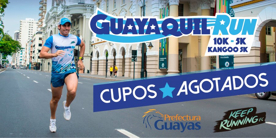 KeepRunningEC's tweet image. Estamos listos para festejar a Guayaquil!. Gracias a todos quienes serán parte de #GuayaquilRun!.Si estás inscrito y aún no retiras tu kit recuerda ir mañana de 10AM a 4PM al CC. Mall del Sol Salón Topacio. NO SE ENTREGARÁ NI CAMISETAS NI CHIPS NI KITS EL DÍA DE LA CARRERA.