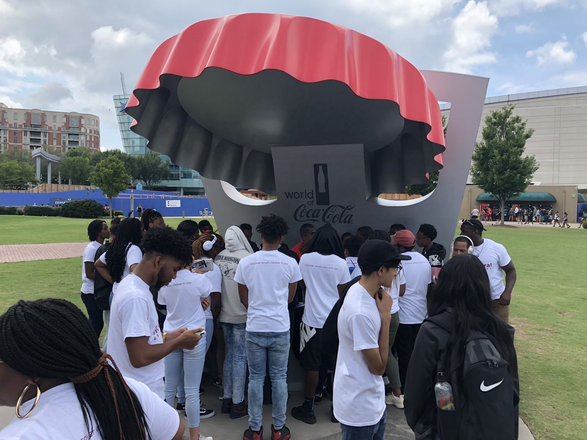 NCCUPSP's tweet photo. #ATL Day 1 in the books:
✅Aquarium
✅World of Coca-Cola
✅Lenox Mall
#NCCU2022 #AEA18 #PSP18 https://t.co/uB8ICBGRYa