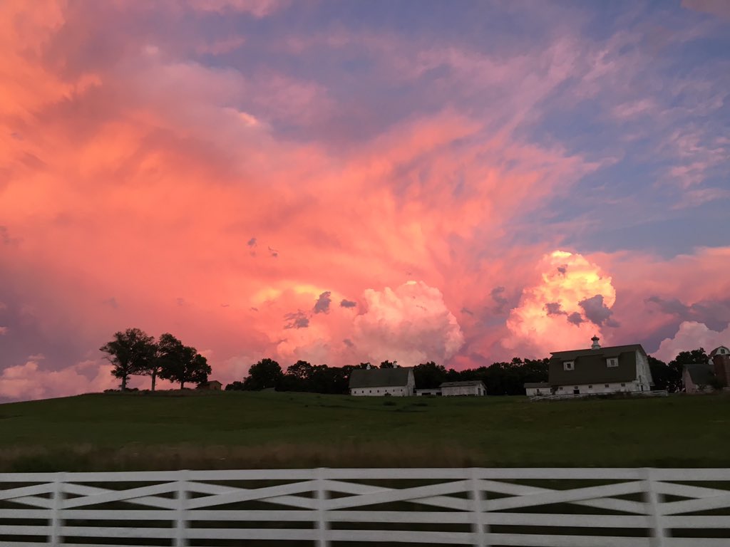 Beautiful cloud cover in Orange County, IN. <a href="/MarcWeinbergWX/">Marc Weinberg</a>