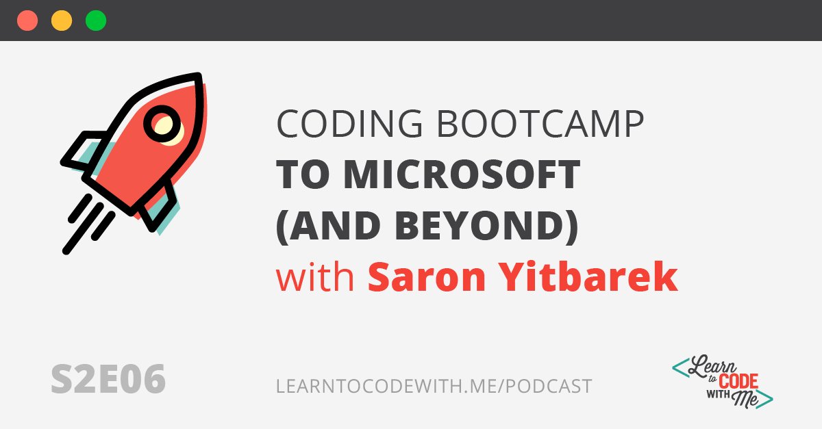 learncodewithme's tweet image. Here's how @saronyitbarek got into coding, landed a job at Microsoft, and started @CodeNewbies: buff.ly/2HCvJRJ