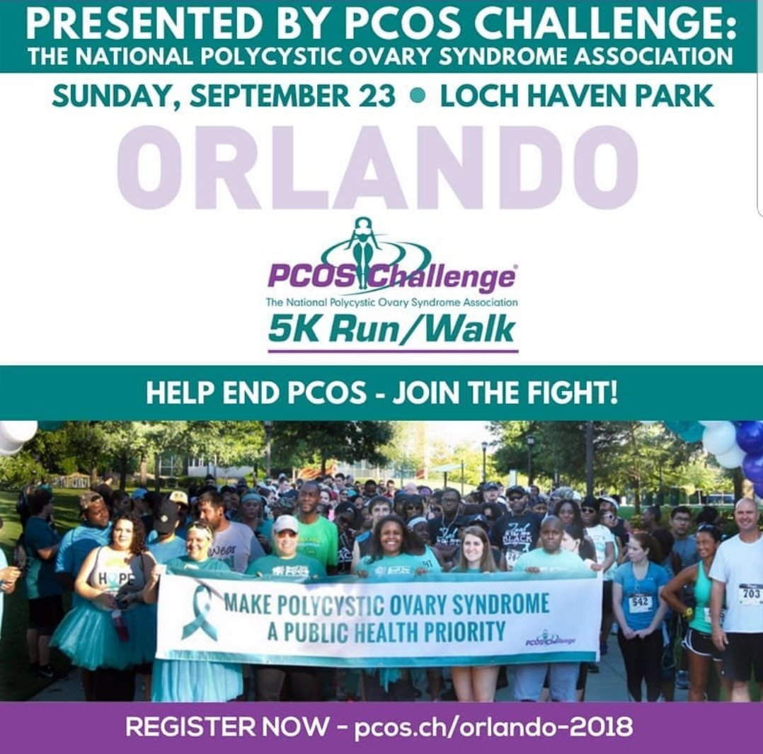 PCOSGurl's tweet photo. ｡ﾟﾟ･｡･ﾟﾟ｡
ﾟ。  #PCOS
　ﾟ･｡･ﾟ Awareness 

Its $5 Friday for #PCOSAwareness

♡ Please donate just $5 ♡
to The @PCOSChallenge Annual #5K
in #Orlando

Help my team fund education, research, outreach and Advocacy

JOIN/DONATE
👇
https://t.co/UR7F2woU2O https://t.co/Dk9SEEld7j