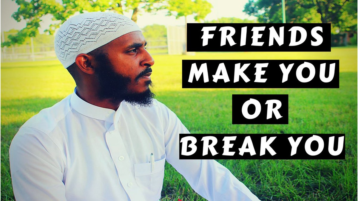 DeenLovers's tweet photo. If it was said to you, the only way you can get into Jannah is if your friends got into Jannah. How many of us would be happy with our friends? A person is on the DEEN of his friend, FIND OUT HOW - BEAUTIFUL REMINDER ...MUST WATCH
https://t.co/4kP2yBY759 https://t.co/40zbFQwaUA