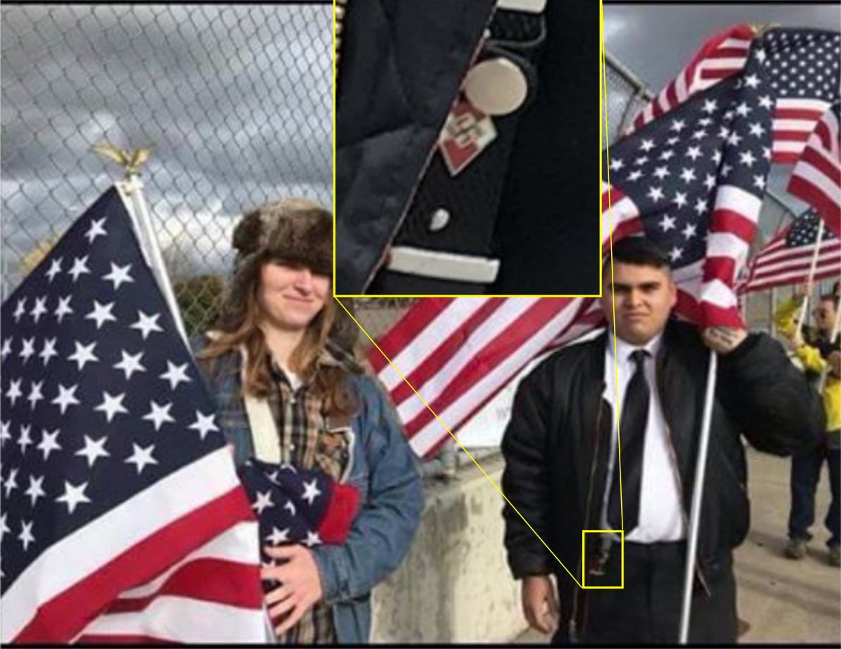 Raul Gonzalez is a bonehead with Nazi Tattoos who has continually attended Patriot Prayer events since they began.  https://psuvanguard.com/fascism-on-the-rise-portland-extremists-reveal-themselves/