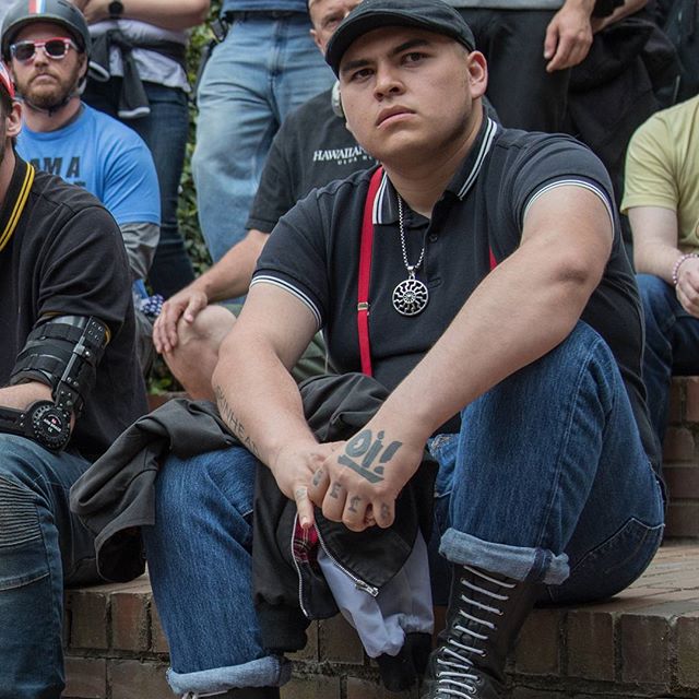 Raul Gonzalez is a bonehead with Nazi Tattoos who has continually attended Patriot Prayer events since they began.  https://psuvanguard.com/fascism-on-the-rise-portland-extremists-reveal-themselves/