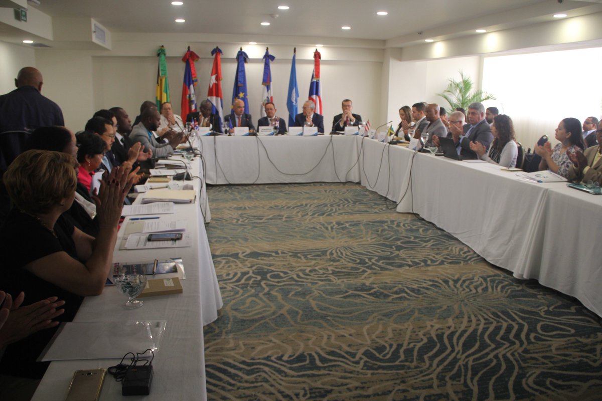 CBCbiodiverso's tweet photo. Un mayor compromiso regional en la rehabilitación de la biodiversidad del Caribe insular: Reunión Ministerial del CBC: 20 de julio de 2018, Santo Domingo. Cuba, República Dominicana, Haití y Puerto Rico #cbcbiodiversidad #iniciativacbc #cooperacionregional #conservacioncompartida https://t.co/yRwSu5GNyP