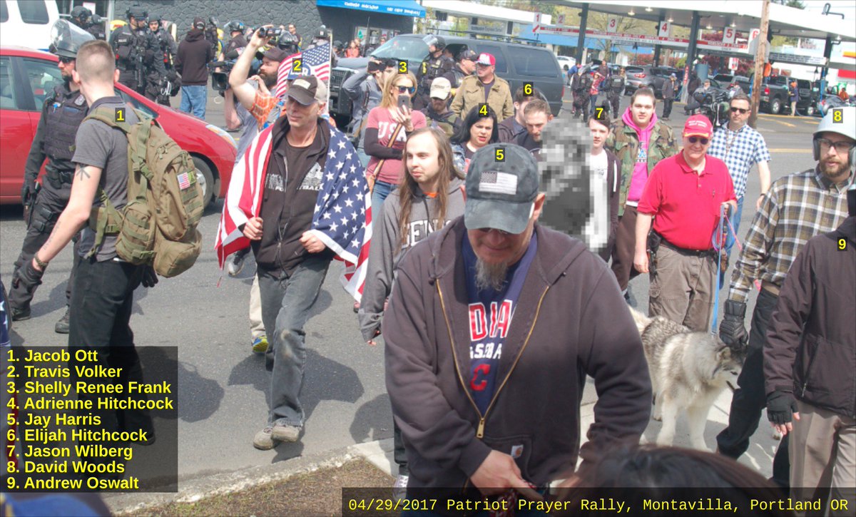 Andrew Oswalt is a neo-Nazi living in the Corvallis area who eagerly attended Joey Gibson's hate rally in the Montavilla neighborhood. Further details on him in our comrades  @PNWAWC article:  http://pnwawc.com/2018/01/24/andrew-oswalt-is-datgoy-a-neo-nazi-you-dont-want-this-guy-teaching-you/