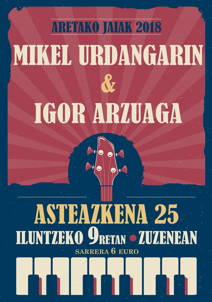 Conciertazo en la Republika!!! <a href="/Aretakojaiak/">Aretako Jai Batzorde</a>