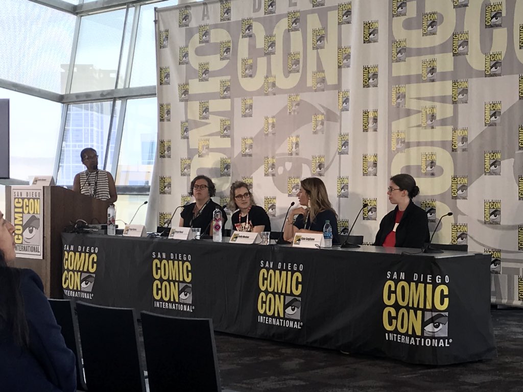 MetalLib87's tweet image. #SDCCEL Trends in Graphic Novel Publishing #libraries #comics #graphicnovels