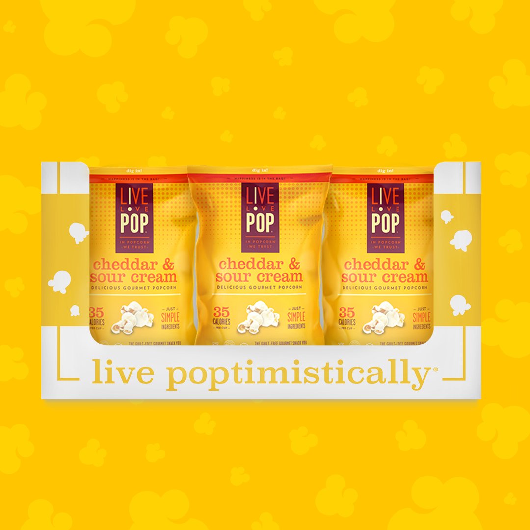 livelovepopLLC's tweet image. Good things come in 12! Order your case of POP on @amazon today! Happy Friday #POPposse ! goo.gl/6sMmf7

#LiveLovePop #tgif #LivePoptimistically #glutenfree #selflesssnacking #glutenfree #NonGMO #popcorn #GirlBoss