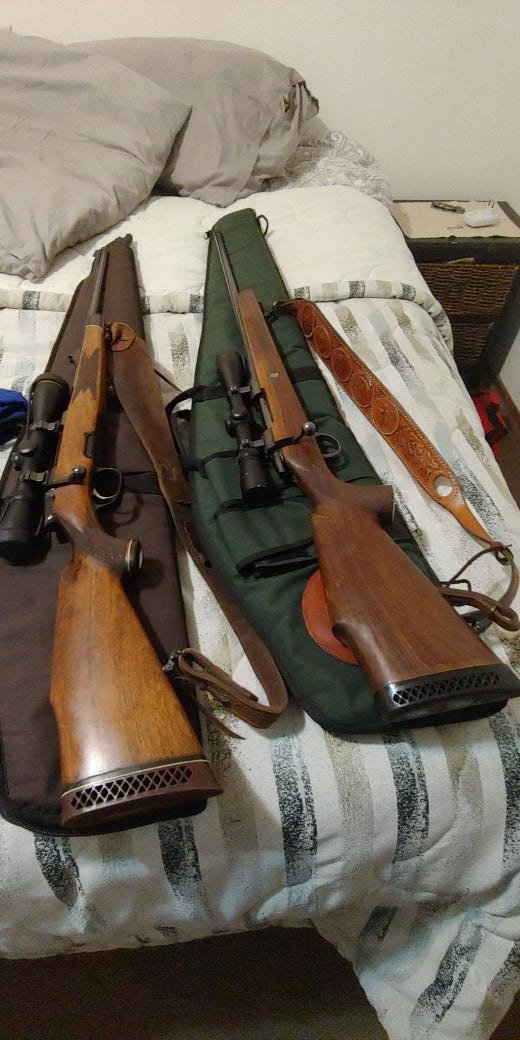 Riam_41967's tweet photo. #30-06 #SteyrMannlicher en #338 #WinMag #Sako https://t.co/bCHfQ4j1Zf