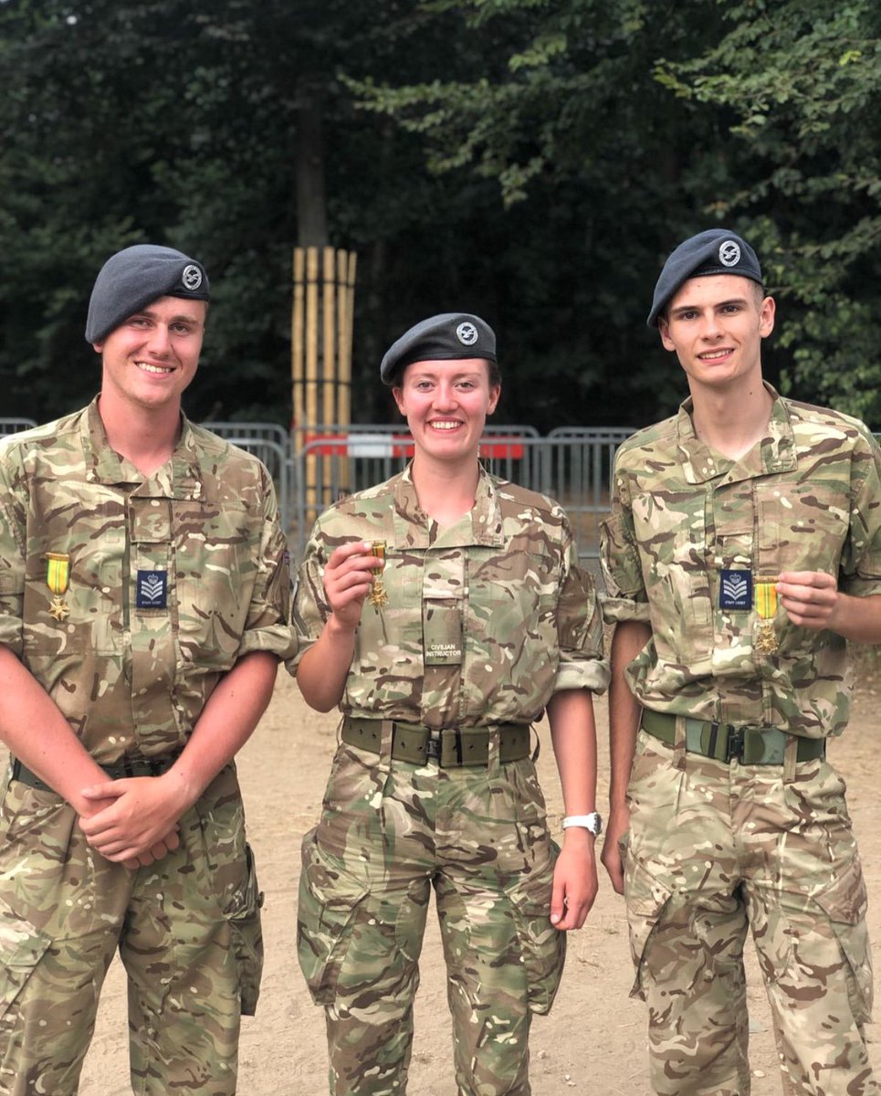 Congratulations to cdts from <a href="/83sqn/">83 (St Georges) Sqn ATC</a> who today completed the Nijmegen marches as part of West <a href="/wmwatc/">West Mercian Wg ATC</a> road marching team. Here FS Armstrong, FS Davies and Ex-CWO Bishop received their medals.  Big respect also to Cpl Hopkins and Sgt Tomalin. #whatwedo #aircadets <a href="/TelfCommunity/">Telford Community</a>