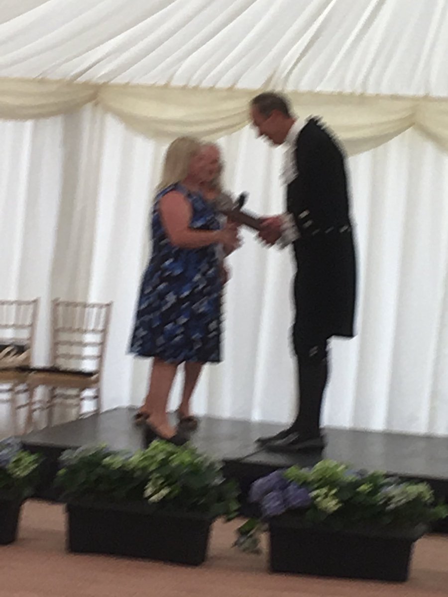 alliwaller1's tweet photo. Spent the afternoon at the High Sheriffs award. Couldn’t of done it without my team and kate Blackburn #proud https://t.co/93n4Vwk8US