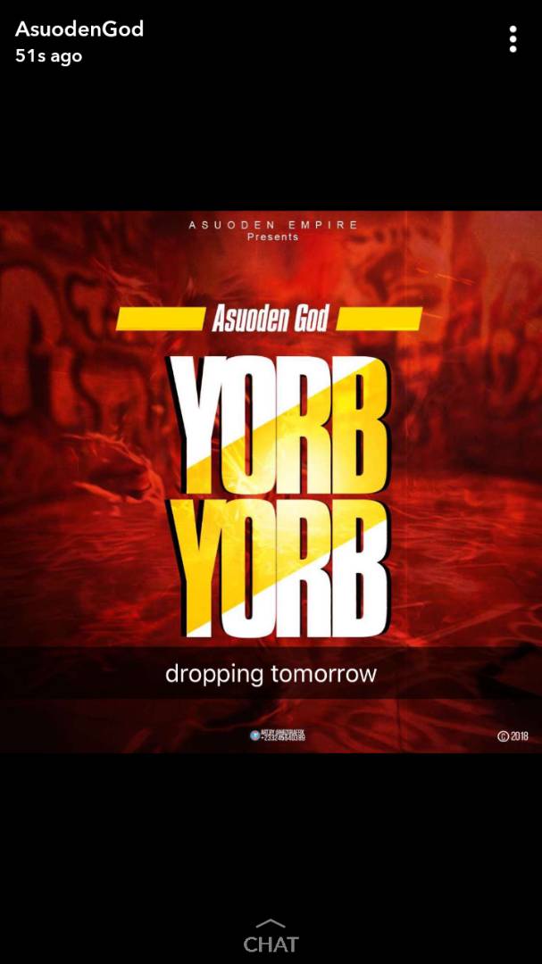 asuoden_ba's tweet photo. AsuodenGod Pope Skinny Dropping Another Hit Tomorrow   #YORB #YORB  long awaiting Banger 🔥🔥🔥.... Comment #Yorb #Yorb if online now
#AsuodenYenti #Xmf #Sm https://t.co/Yk3ce0Q9E2