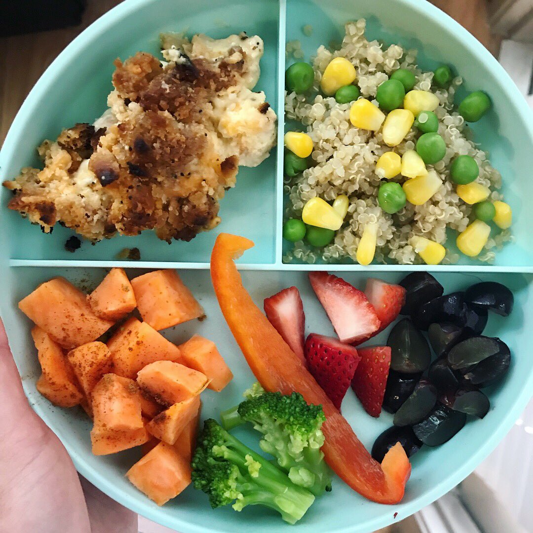 poppyseed chicken for lunch! #blw #babyledweaning