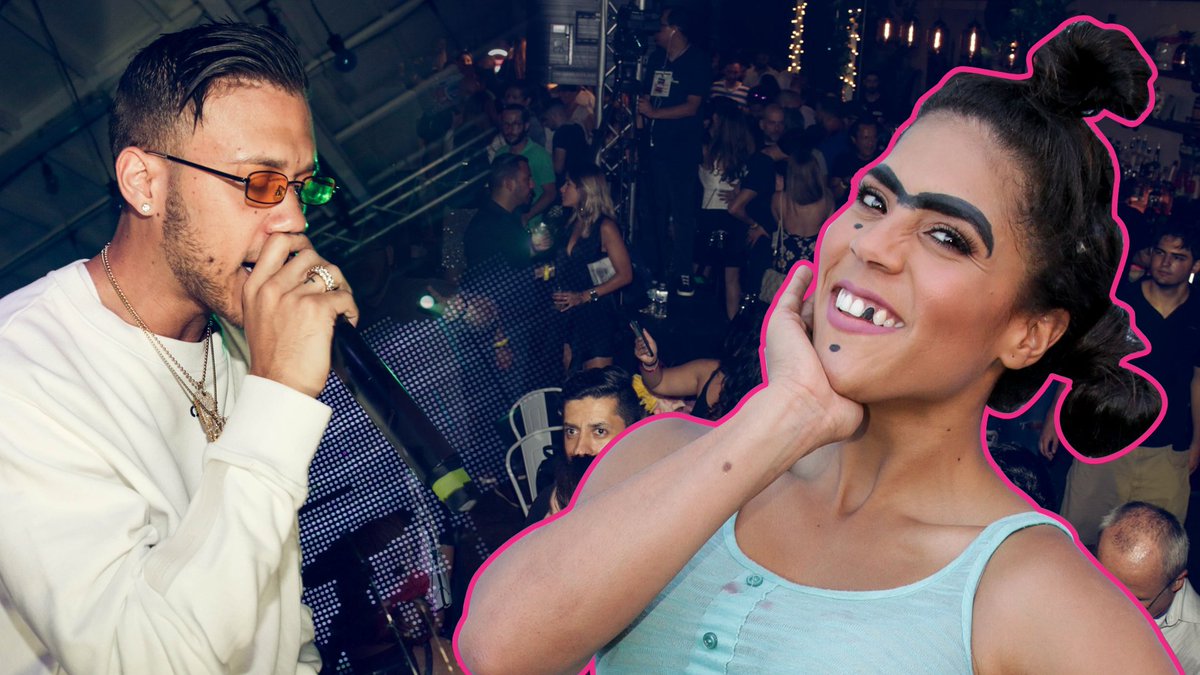 PremiosJuventud's tweet photo. Así fue #PJBash, la fiesta previa a @PremiosJuventud (en la que se coló Mela La Melaza 🤦) #PremiosJuventud https://t.co/M8I0M8zVM7 https://t.co/IFg0ecnVIU