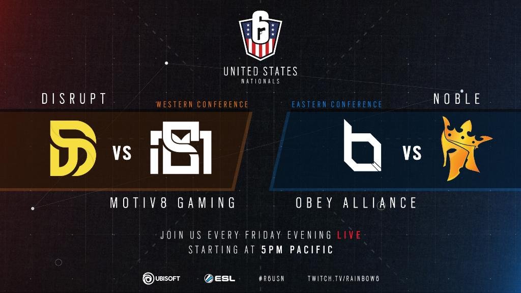 US Nationals Qualifier Finals Tonight!

Read: Siege.GG/news/592