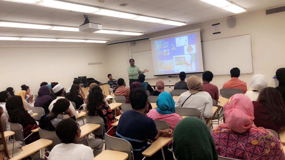 RajLabUB's tweet photo. Talked to a group of talented #GlobalCitizens from the #HEAL #SummerEnrichmentProgram funded by #BuffaloMayor’s office at @buffalostate  The program plans to #empower #immigrants with the tools and information they need to succeed in their future. Hope they enter #STEM workforce! https://t.co/YAI6Sl1iA9