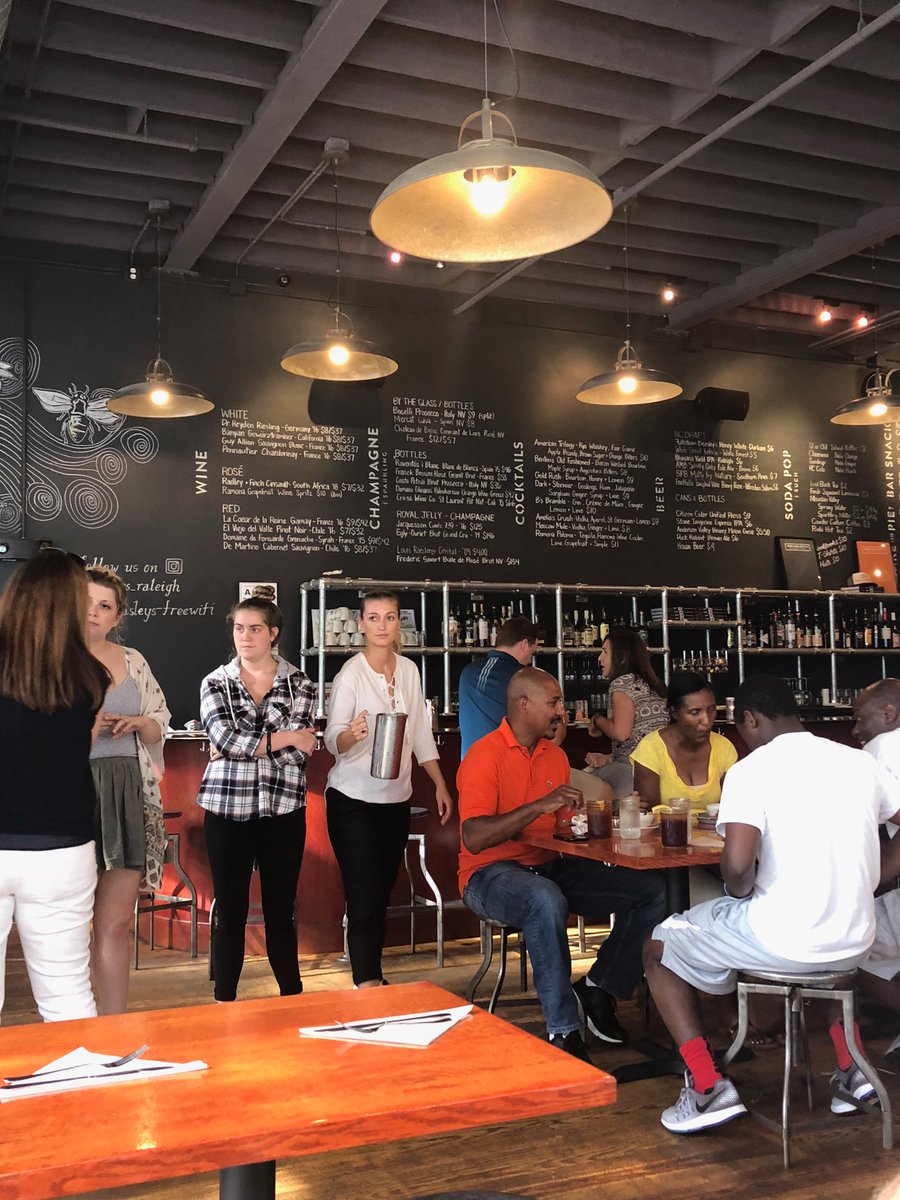 AColeGRCC's tweet photo. Had a great week in Des Moines at #ACCE18 with @DSMpartnership @jaybyers. Great collaborations across the country. Glad to be home though and enjoying an awesome meal @BeasleysChicken @DowntownRaleigh @raleighchamber #iloveraleigh https://t.co/8vxAsBTOV6