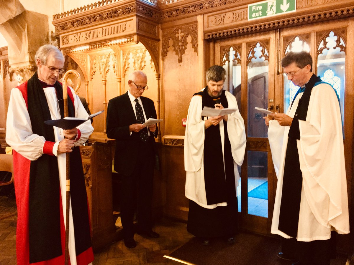 Great joy this evening in the Cartmel Peninsula after a twenty two month vacancy to welcome James Bruce as the new Team Rector. +James preached a fantastically apposite sermon on John 17 and the anthem reminded us all that there is a “time for healing”. Prayers that it may be so.