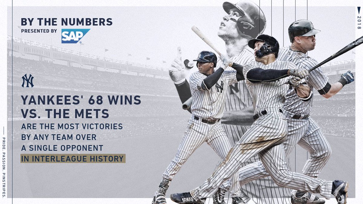 Yankees's tweet photo. We've got the Subway Series numbers. @SAPSports https://t.co/4vQ7FtuFlz