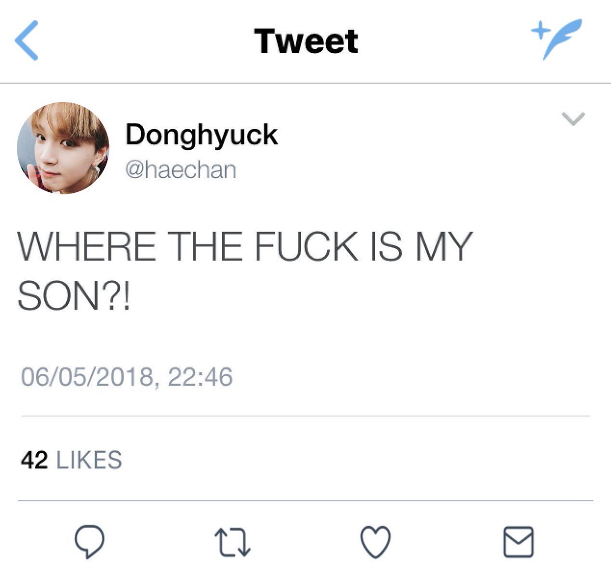 donghyuck finally responds