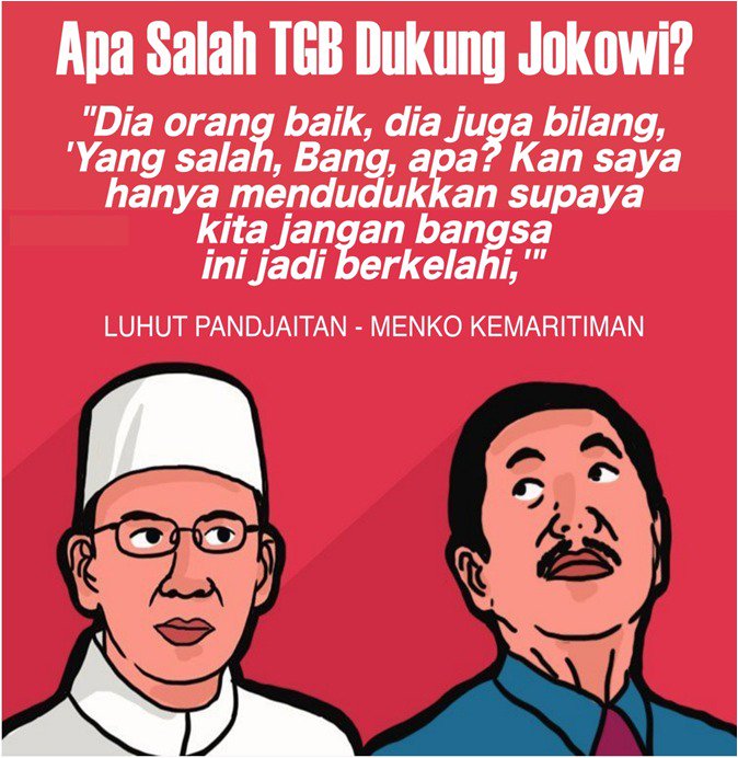 TGB dukung Presiden Jokowi 2 Periode

#JokowiMembangunIndonesia