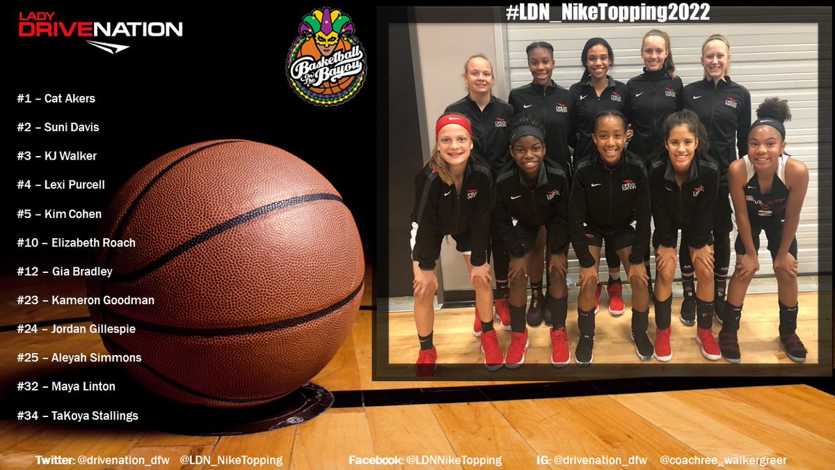 LDN_NikeTopping's tweet photo. https://t.co/VtsWQBpcAt
Twitter Alert: Incoming HS Freshmen:
@TCGBB - Timber Creek HS
@SaginawGBB - Saginaw HS
@SunnyvaleGBB - Sunnyvale HS
@RHSLadyJackets - Rockwall HS
@kgb_hoops - Keller High School 
@girlsbball_bnhs - Byron Nelson HS
@CTHS_Lady_Hoops - Chisholm Trail HS https://t.co/RKKFYhdKFe