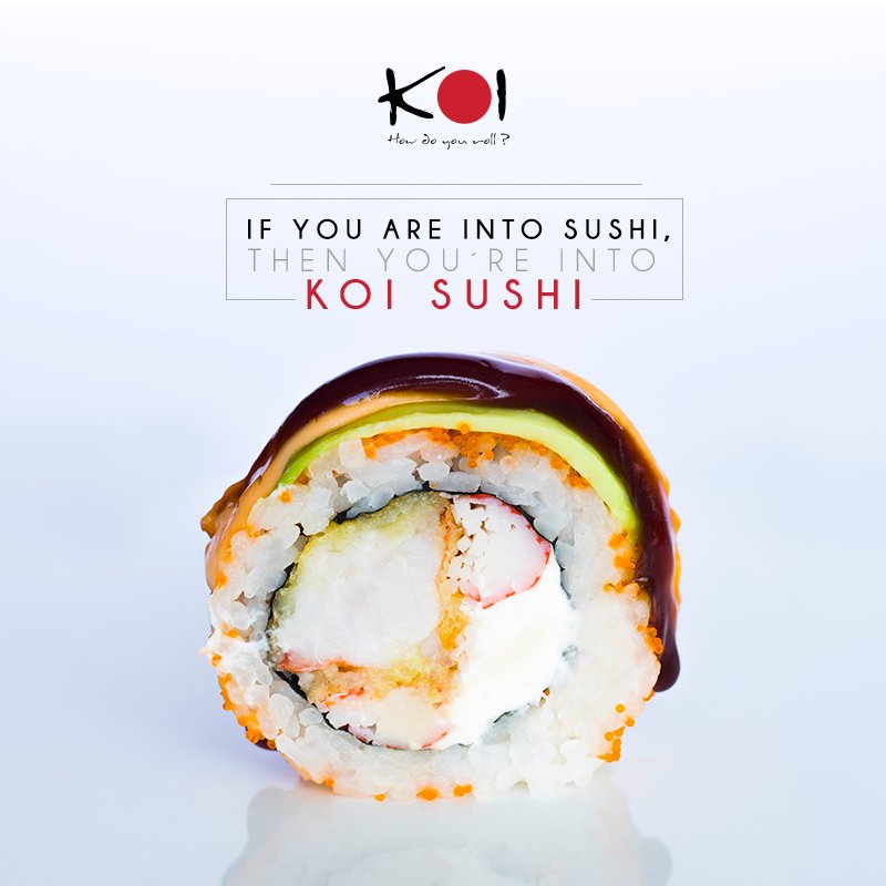 KoiSushiSV's tweet photo. Are you into sushi? #KOISushi #AngelRoll https://t.co/s5ybzj3ygQ