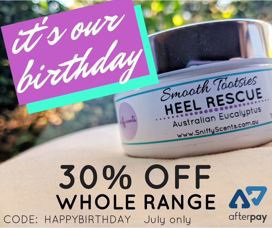 SniffyScents's tweet photo. ** MASSIVE #SALE  **

We're a year old &amp; full of excitement! To #thankyou all for your support in getting us here,the Management Felines &amp; I would like to offer you a whopping 30% off EVERYTHING

https://t.co/jsqWXLPPi0

#vegan #skincare #veganskincare #vegansofaustralia #natural https://t.co/zMzy6TP6qA