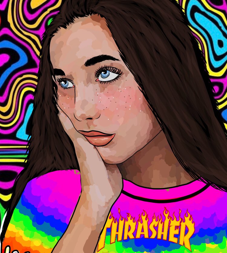 Art of @emmachambie ♥️ #emmachamberlain