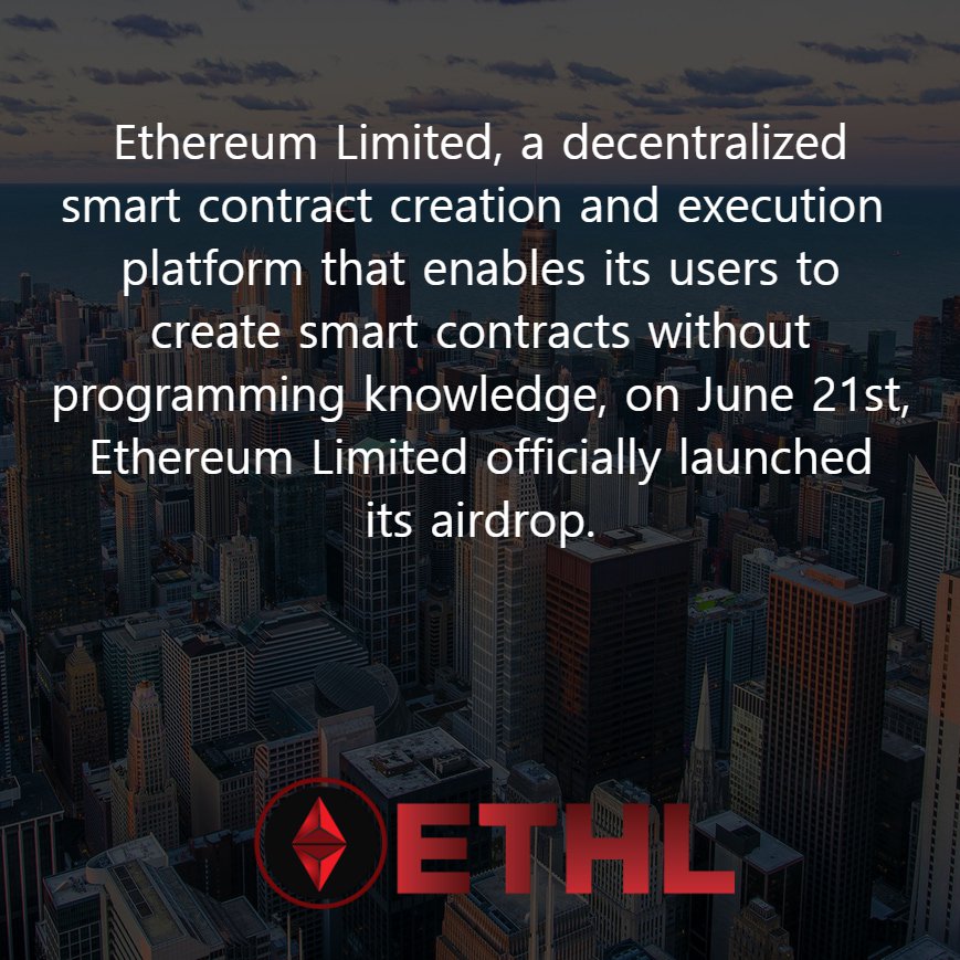 SapioCrypto12's tweet photo. Ethereum Limited, a decentralized smart contract creation and execution platform that enables its users to create smart contracts without programming knowledge, on June 21st, Ethereum Limited officially launched its airdrop.
🌐 https://t.co/ipsY5rWsNS

#ethereum #ethereumlimited https://t.co/eiE25ZSHOX