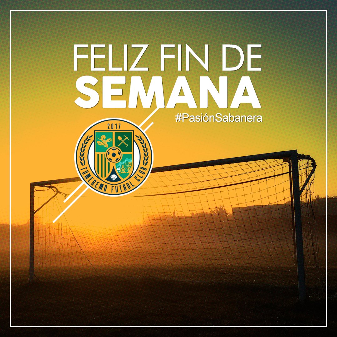 TumeremoFC's tweet photo. Feliz fin de semana para todos nuestros futboleros. Pásenla bien. #tumermofc #futbolvenezolano #soccer #findesemana #futbol #tumeremo https://t.co/L2e6XPRnt8