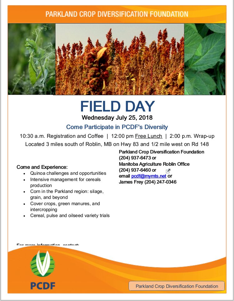 Parkland Crop Diversification Foundation tweet media